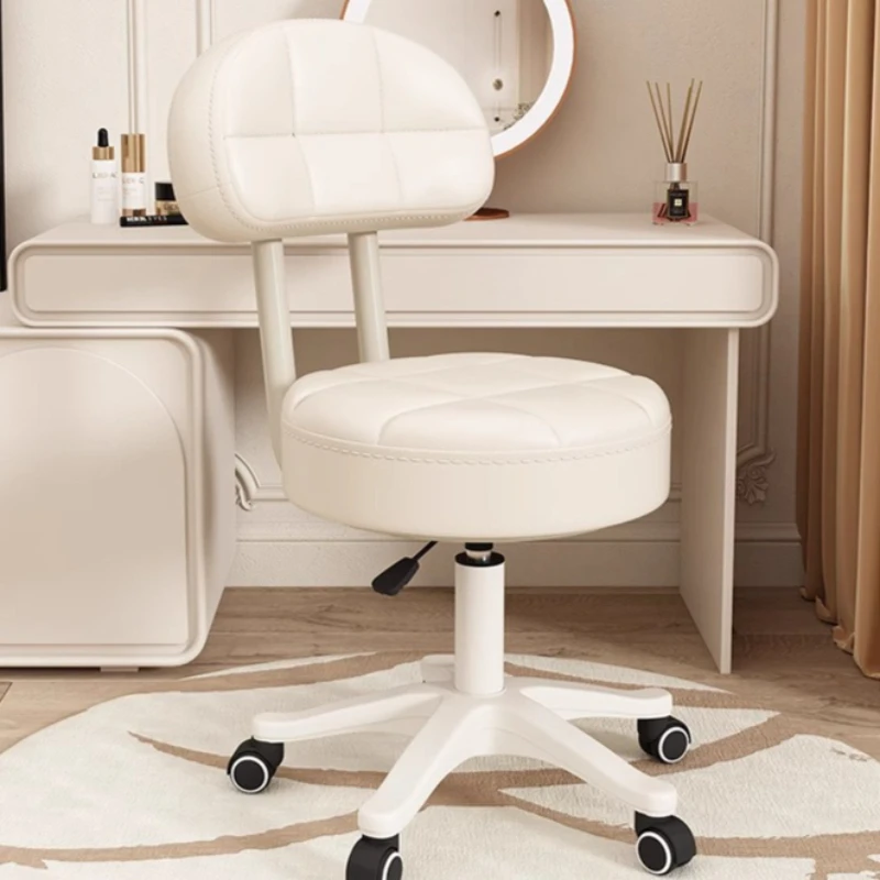 Office Stool - Multifunktionaler Computerstuhl Bürostuhl Wohnheim-Studienstuhl Rückenlehnenstuhl Heim-Schreibtischhocker