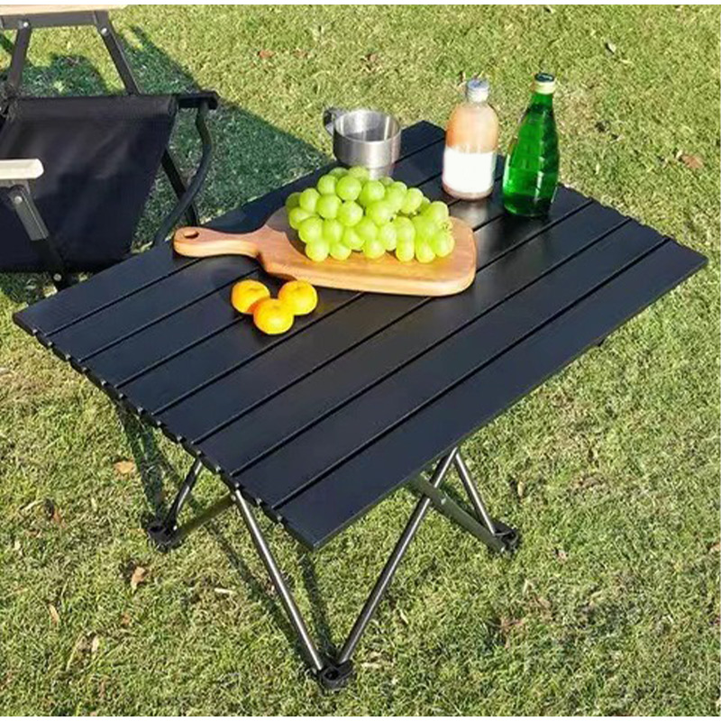 Office Furniture Brands - Tragbarer Eierrollen-Klapptisch für Camping, Leichter Picknicktisch
