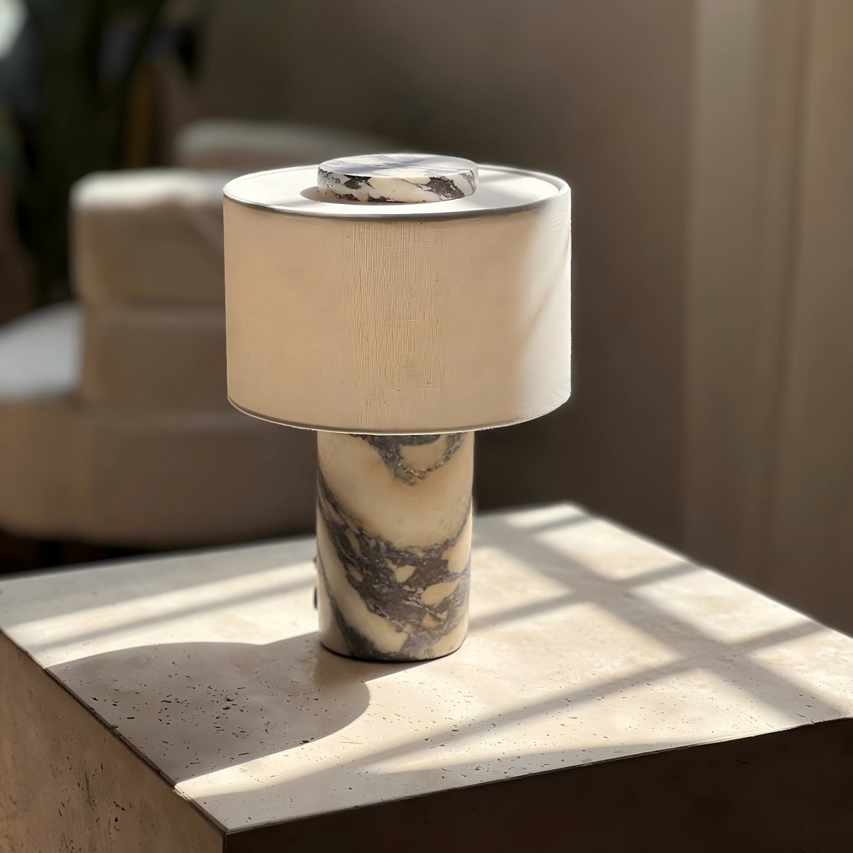 Marmor-Nachttischlampe mit Tou – Desk Lamp Bewertung und Preis
