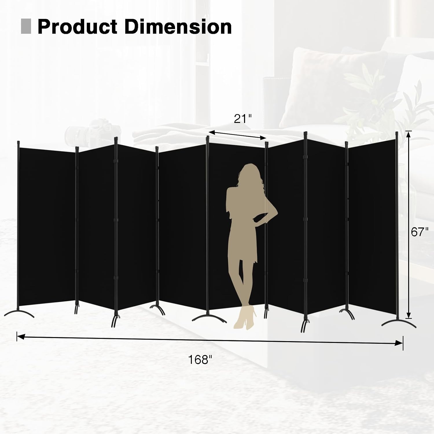 Raumteiler-Faltbare Sichtschut – Partition Screen Divider Bewertung und Preis