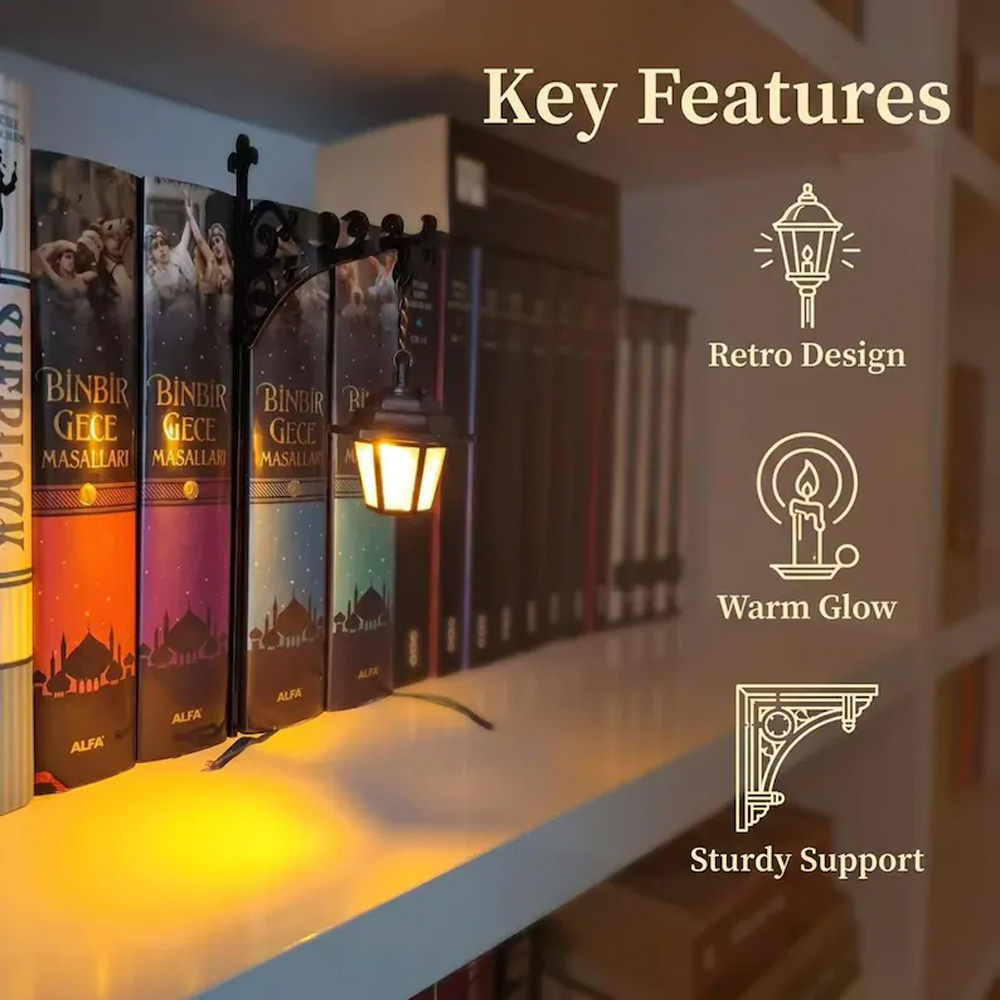 Bibliothekslaterne, dekorative – Bookshelf Bewertung und Preis